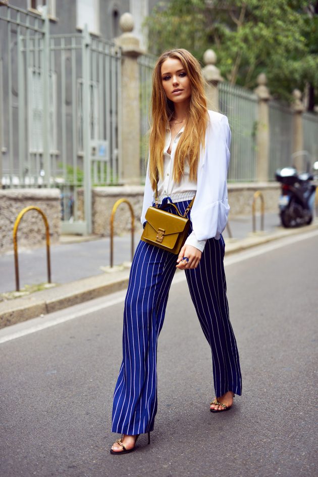 Styling Tips Of How To Wear Printed Palazzo Pants - fashionsy.com