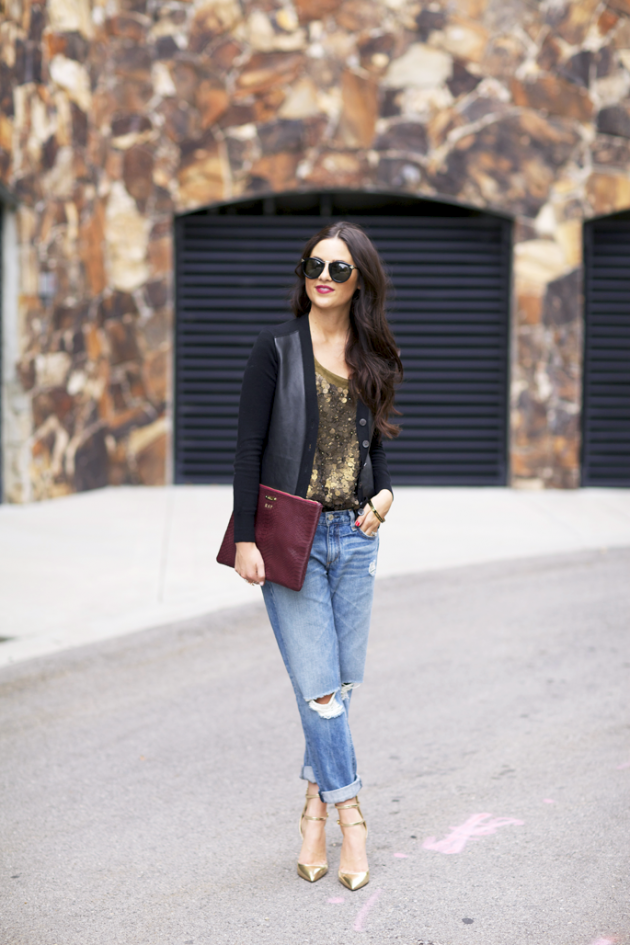 How To Wear Golden Shoes Like A Real Fashionista