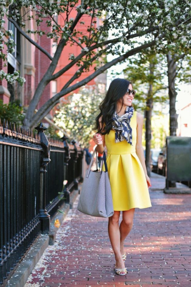 A Yellow Dress Is Another Must Have Dress For The Season