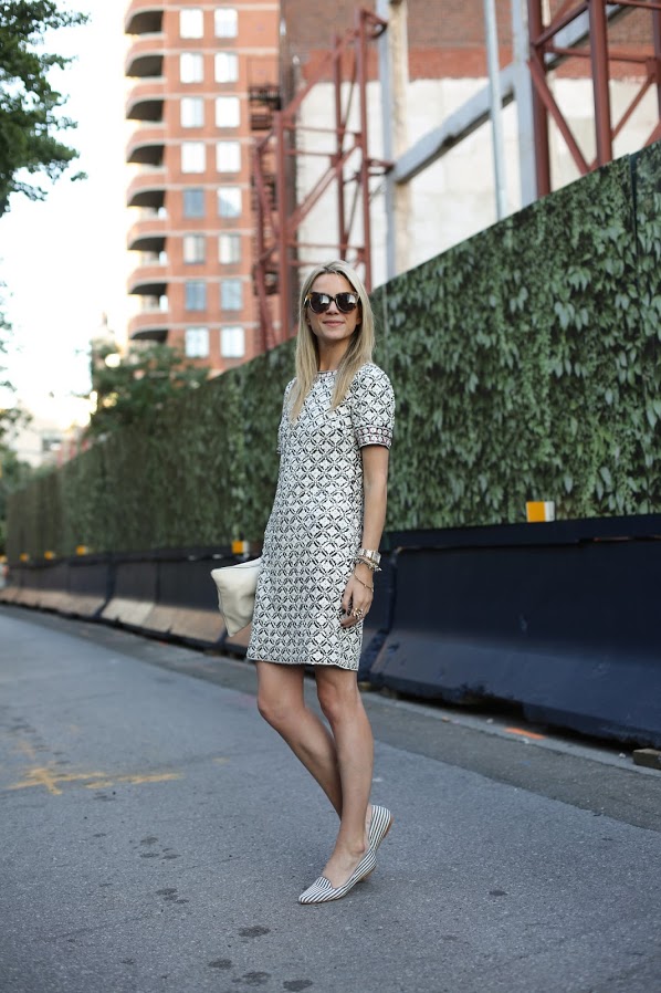 How To Wear A Shift Dress And Not Look Frumpy