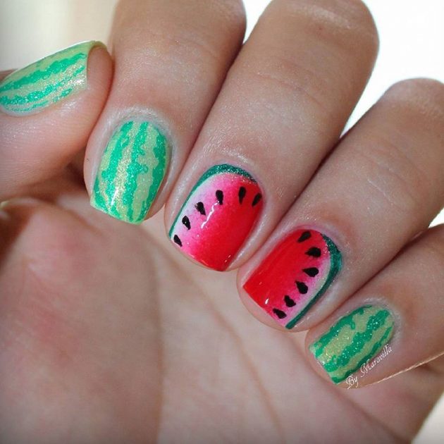 15 Tasty Fruit Nail Designs You'll Want To Try This Summer - fashionsy.com