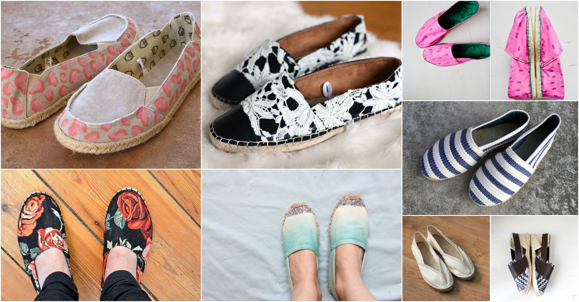 16 Low Cost DIY Espadrilles You Can Make In No Time - fashionsy.com