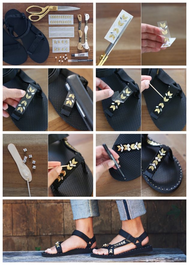 Chic And Trendy DIY Sandals You Can Make In No Time