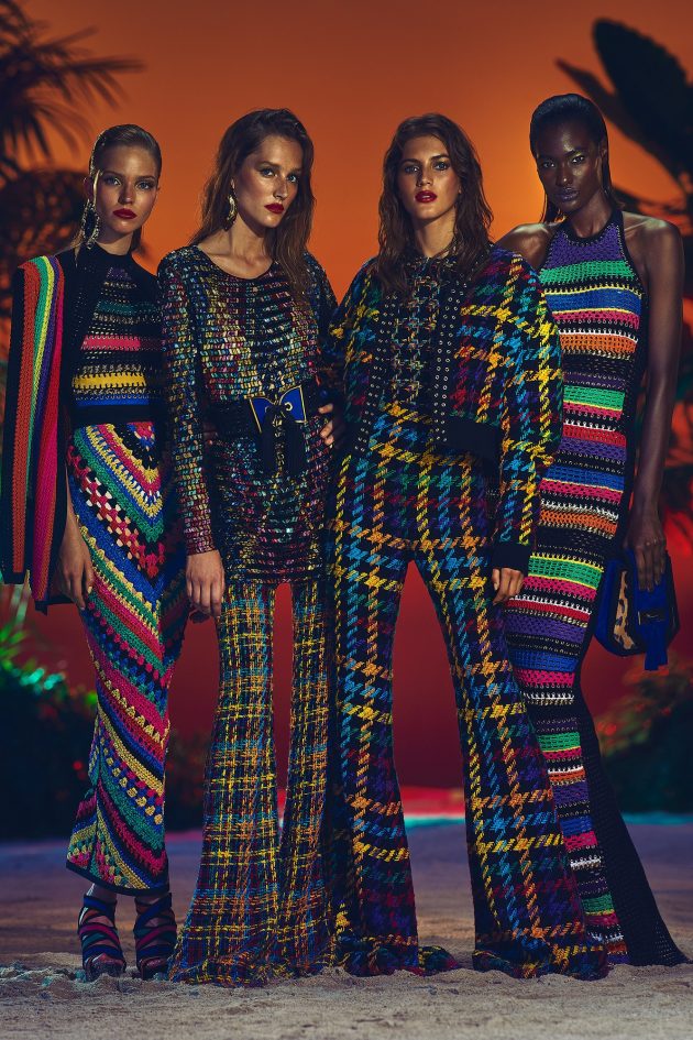 Balmain’s 2017 Resort Womenswear Collection