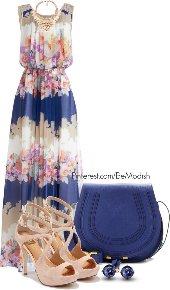 Trendy Maxi Dress Polyvore Combos To Copy This Summer ...