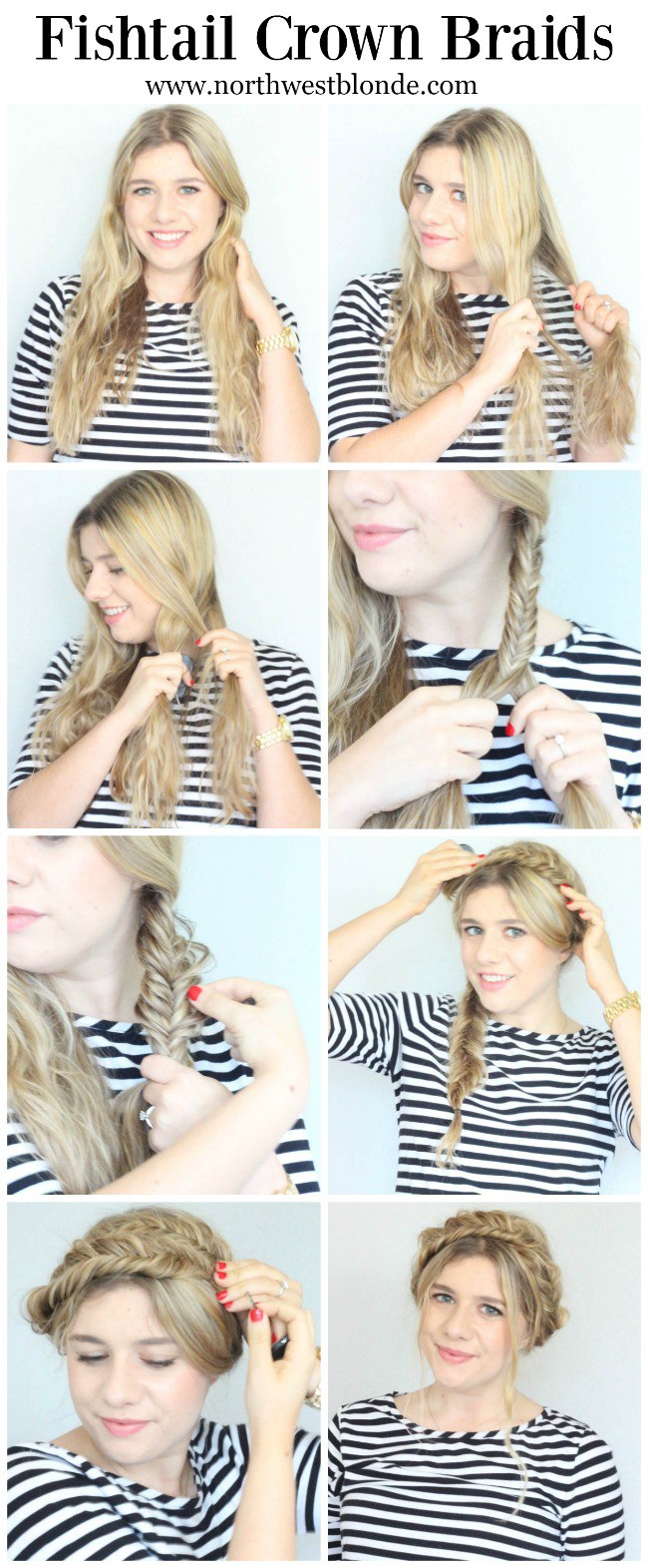 How To Do The Braided Crown   Tutorials + Looks