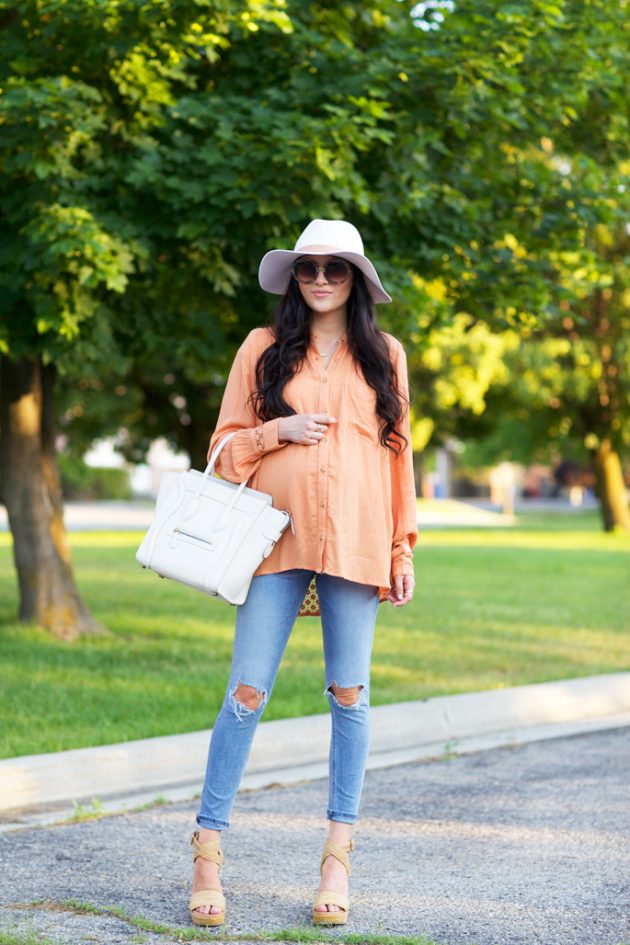 How to Dress Your Baby Bump This Summer