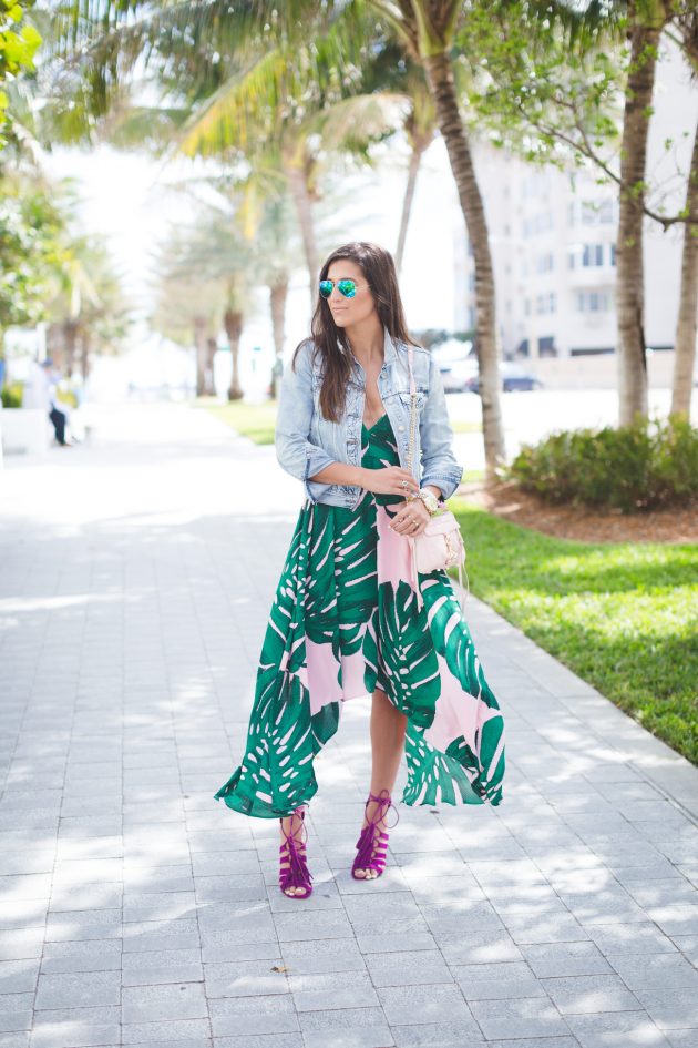 The Tropical Print Is The Must Wear Print For Summer
