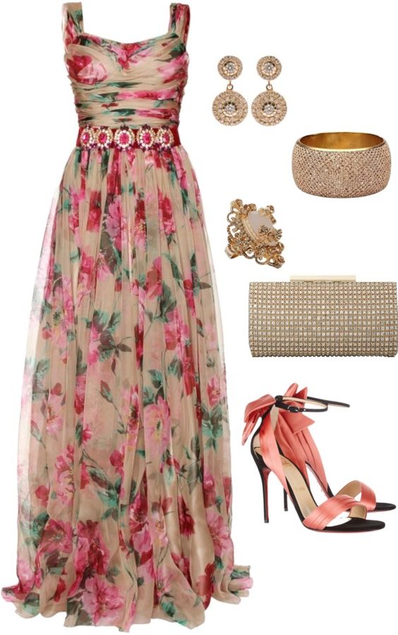 Trendy Maxi Dress Polyvore Combos To Copy This Summer - fashionsy.com