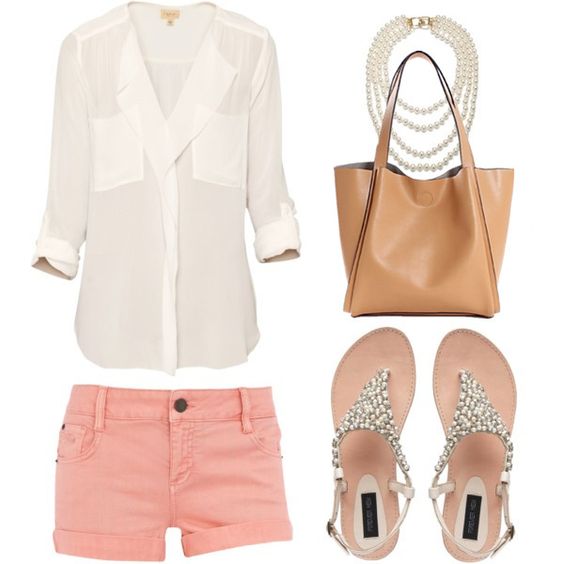 Summer Polyvore Combos With Flat Sandals You Will Love To Copy