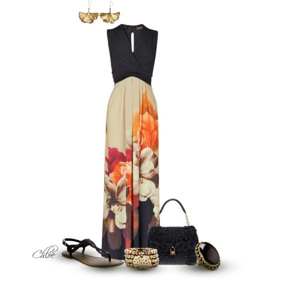 Trendy Maxi Dress Polyvore Combos To Copy This Summer