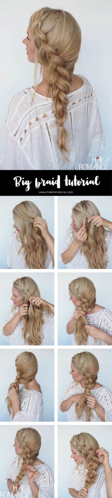 15 Braided Hair Tutorials You Should Copy Till The End Of The Summer ...