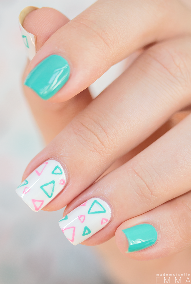 15 Eye Catching Geometric Nail Designs You Will Love To Copy