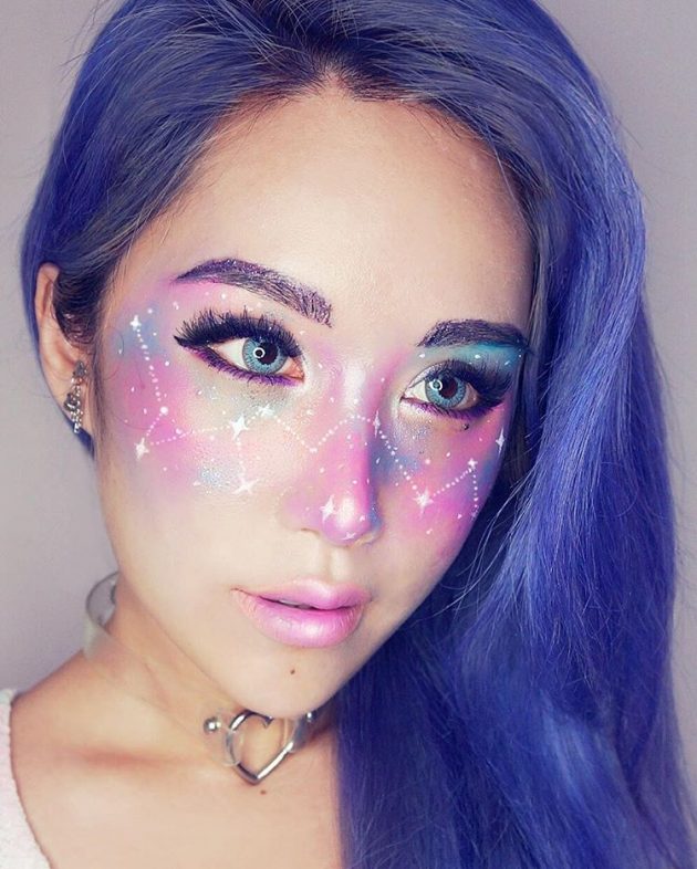 Galaxy Freckles   A Beauty Trend Thats Out Of This World!