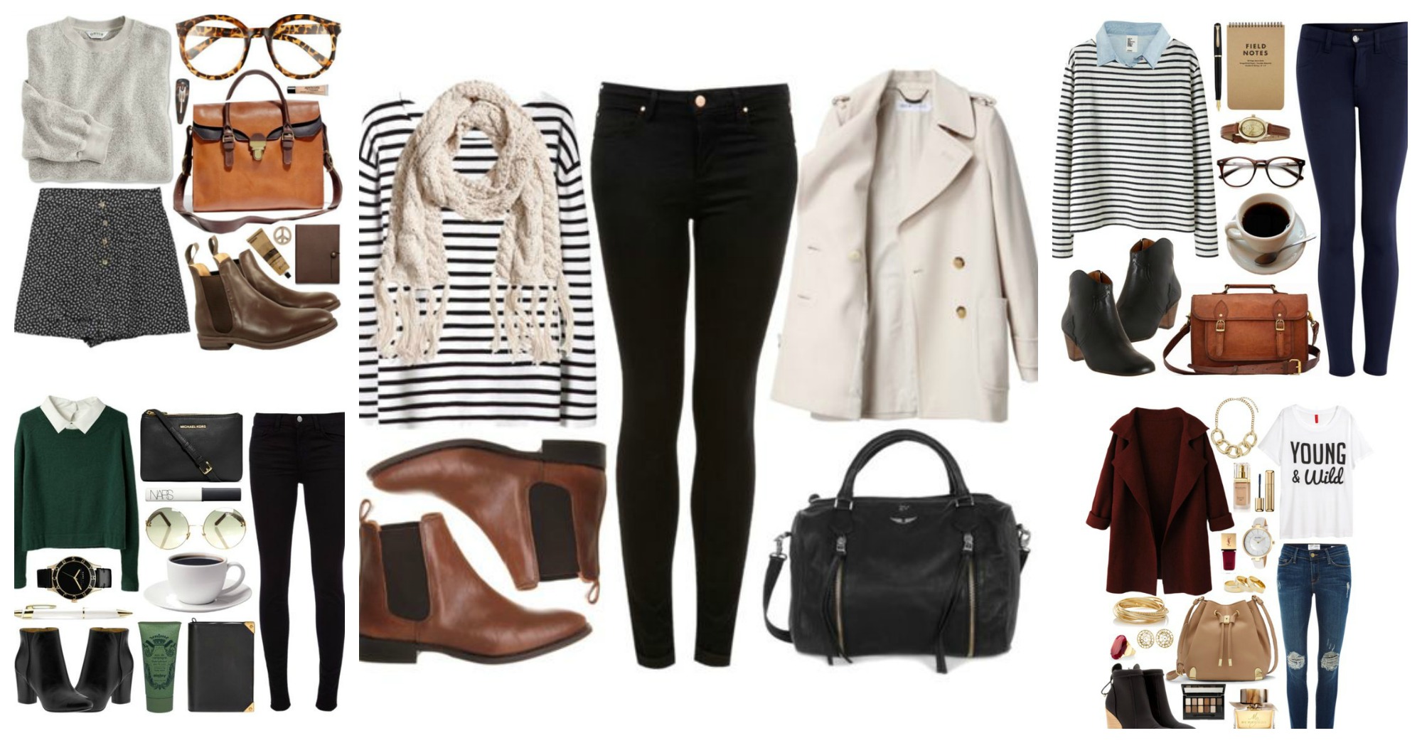 Polyvore Combos With Ankle Boots To Copy This Fall - fashionsy.com