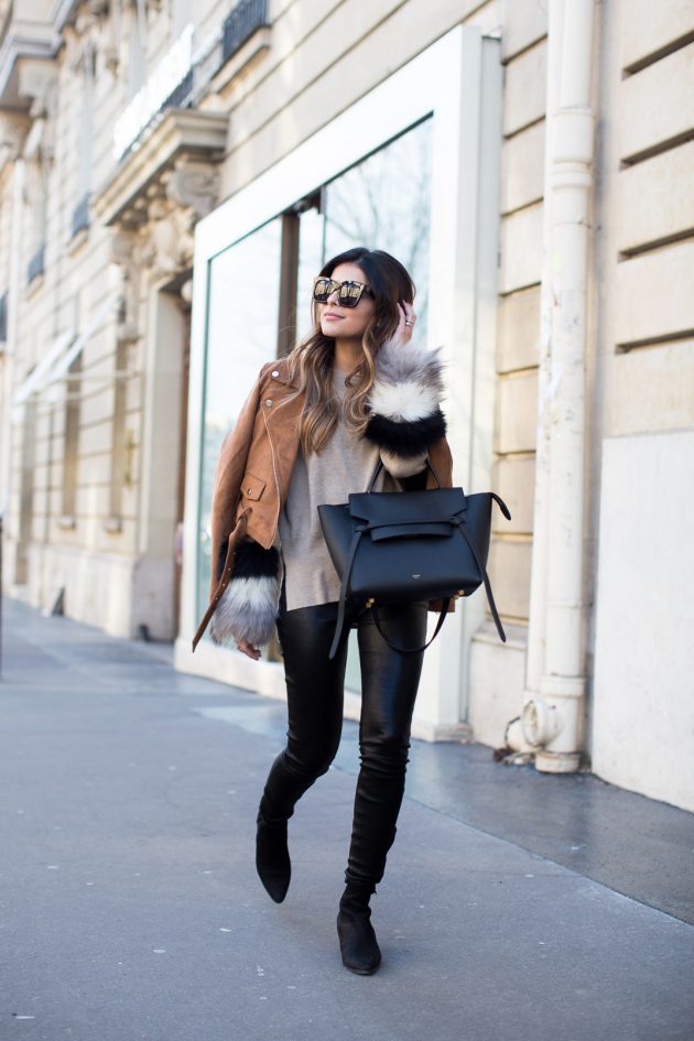 Fashionable Ways To Style Suede Jackets And Coats This Fall