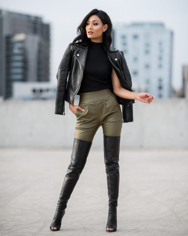 Street Style Looks With Black Leather Jackets You Should Not Miss
