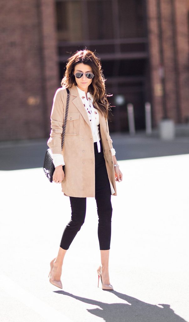 Fashionable Ways To Style Suede Jackets And Coats This Fall
