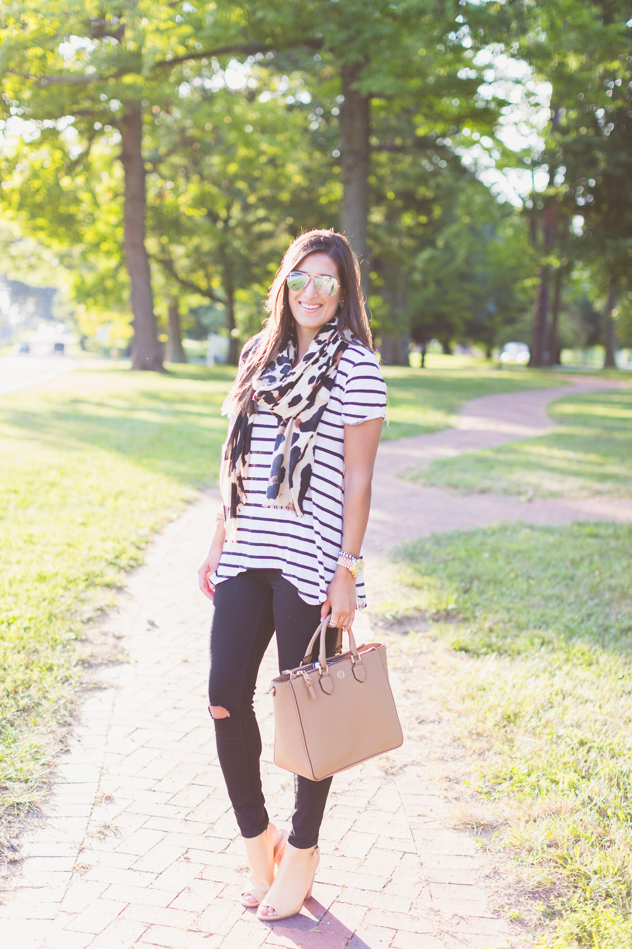 Summer-to-Fall Outfit Ideas by Grace Wainwright from A Southern Drawl ...