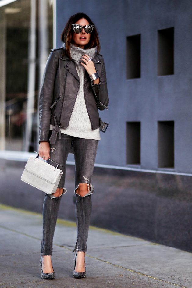 16 Fashionable Grey Outfits You Will Love To Copy This Season ...