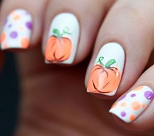 Fun Pumpkin Nail Designs You Will Love To Copy This Fall - fashionsy.com