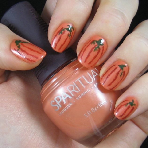 Fun Pumpkin Nail Designs You Will Love To Copy This Fall