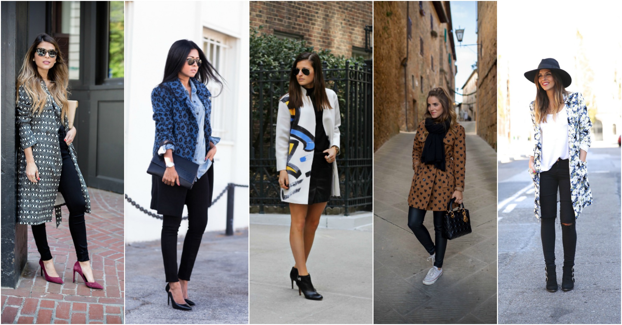 How To Make A Statement With Printed Trench Coat - fashionsy.com
