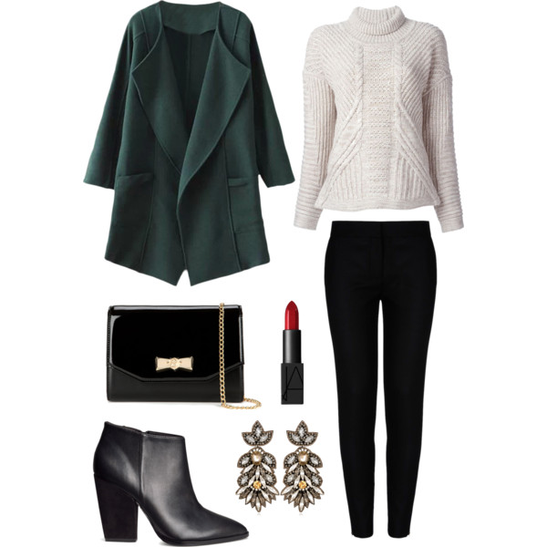 15 Chic Polyvore Combos With Turtlenecks You Need To See