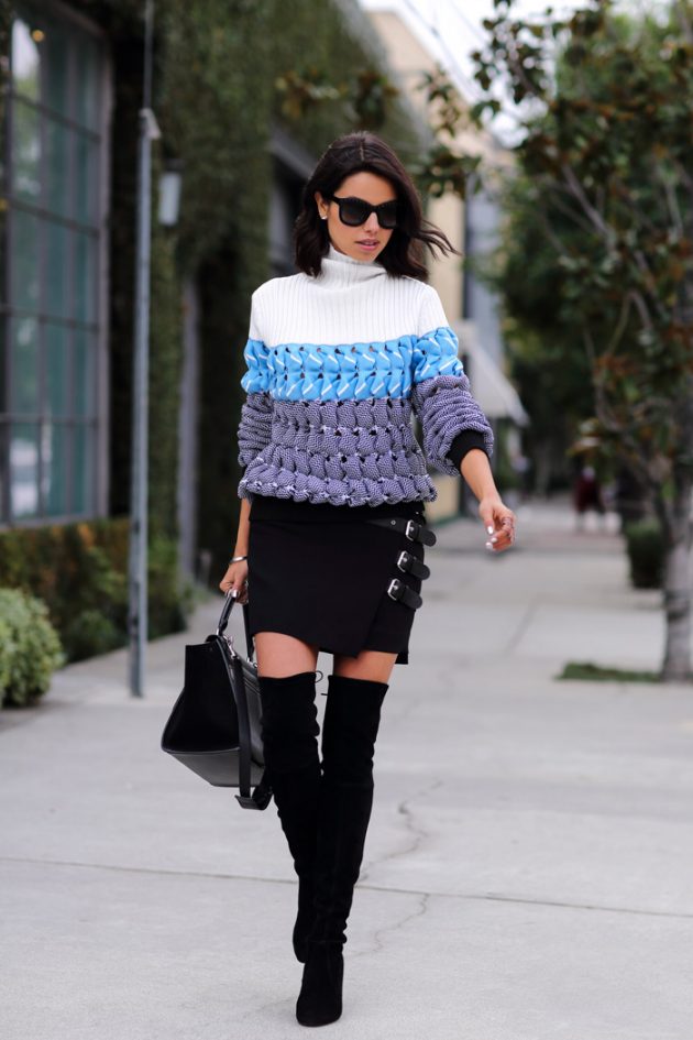 15 Of The Best Ways To Wear Sweater And Skirt Together