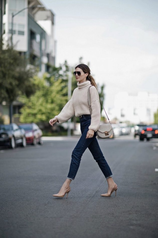 How To Wear A Cropped Sweater Like A Real Fashionista