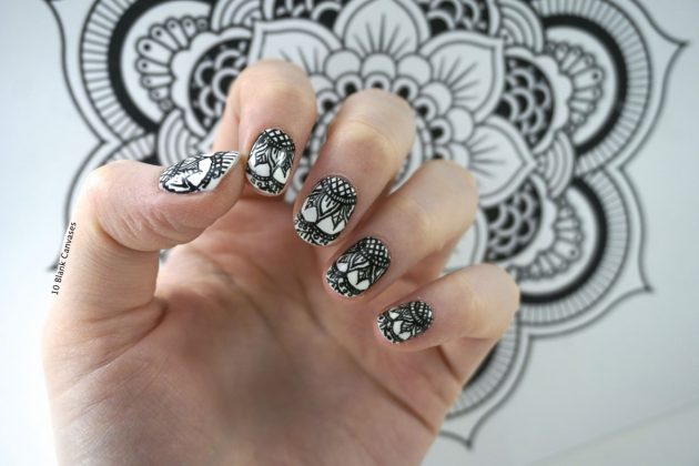 17 Eye Catching Mandala Nail Designs You Can Try To Copy