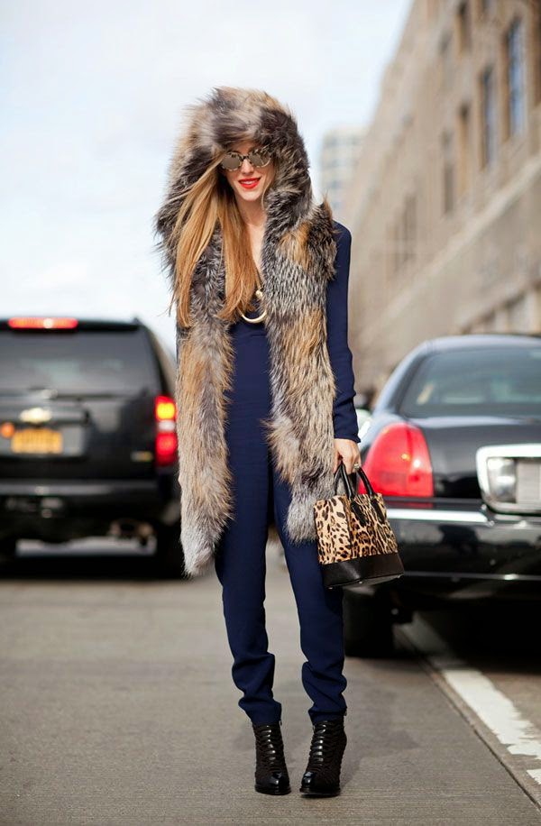 Fashionable Fall Outfits With Fur Vests You Will Love To Copy