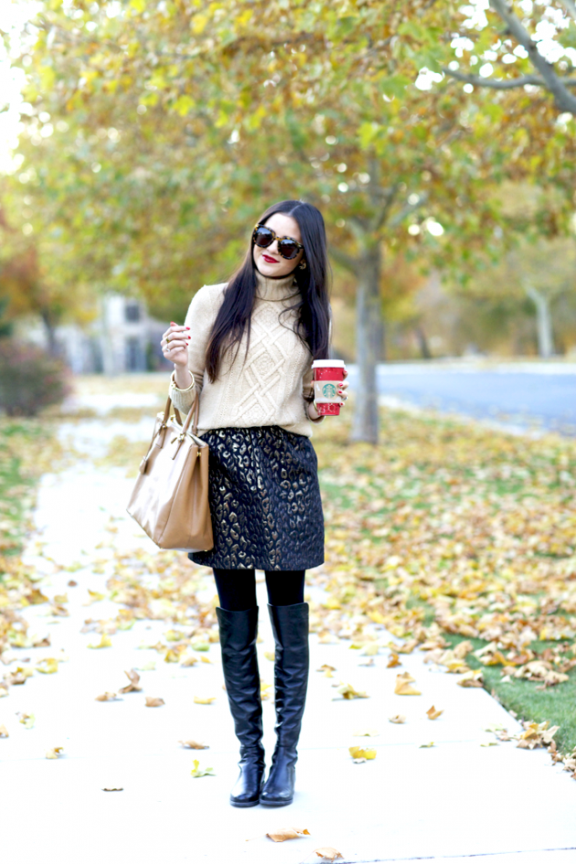 15 Of The Best Ways To Wear Sweater And Skirt Together