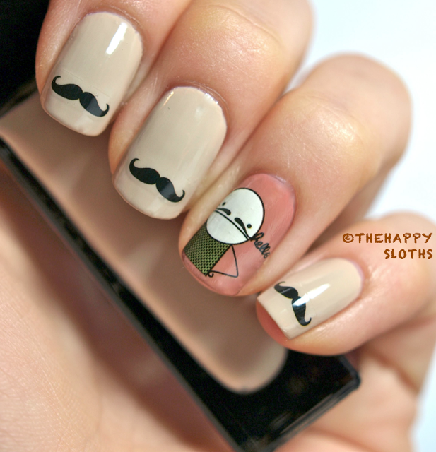 20 Wonderful Movember Nail Designs You Will Love To Copy