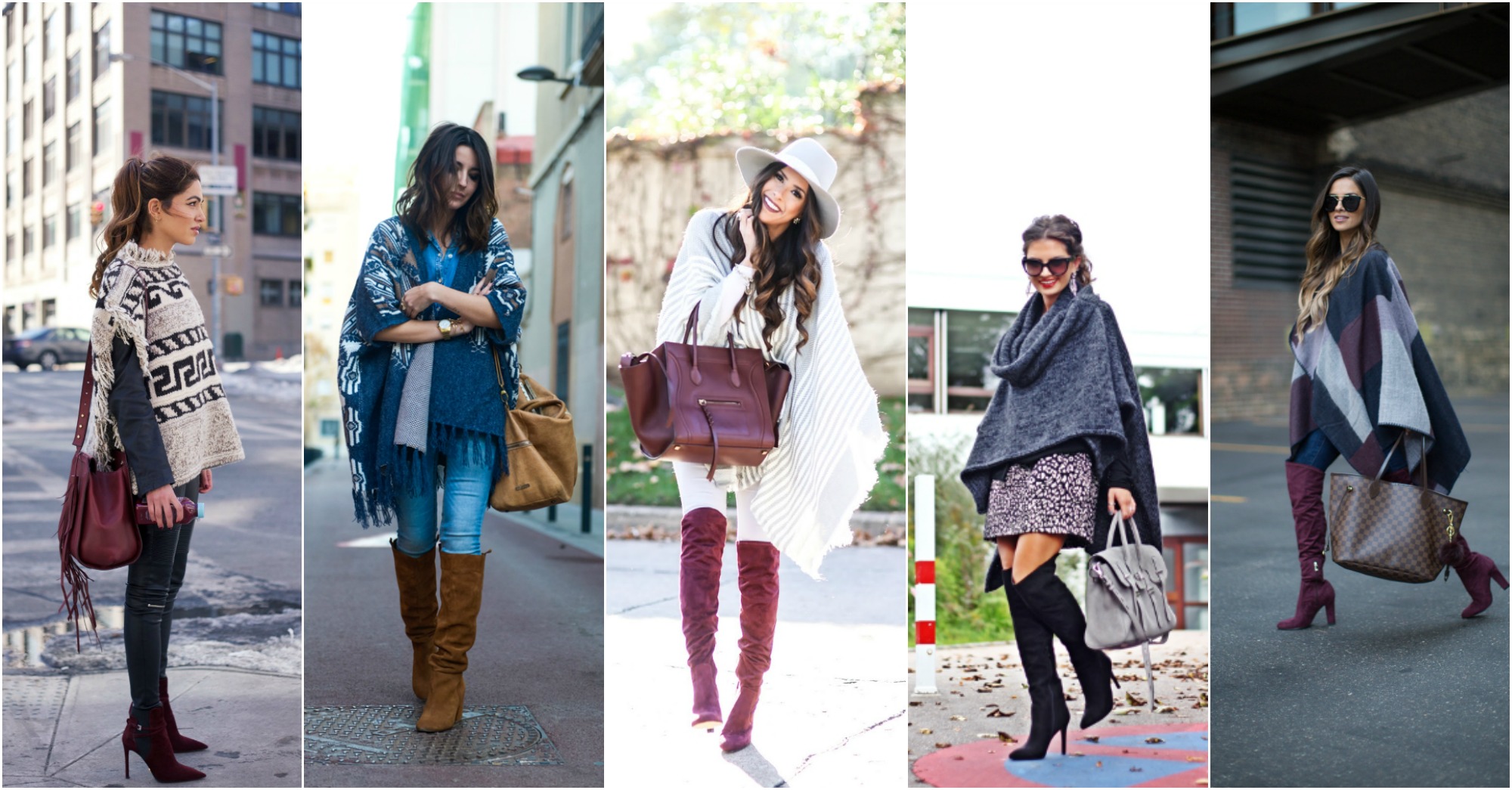 16 Chic And Comfy Fall Outfits With Poncho You Will Love To Copy ...