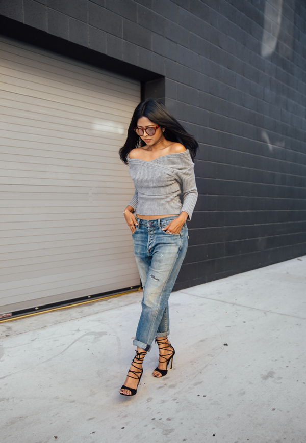 Fall Staple: Off The Shoulder Sweater