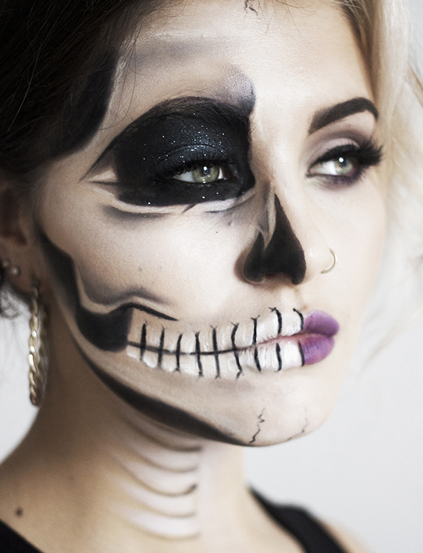 16 To Die For Skull Makeup Looks for Halloween