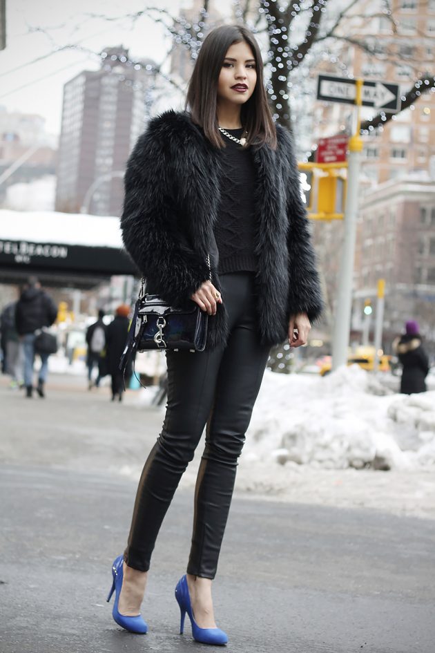 Bold Outfits With Fur Coats To Copy Now