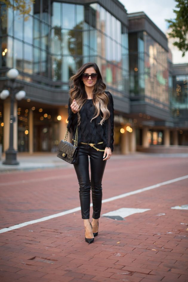 All Black Fall Outfits You Will Love To Copy - fashionsy.com