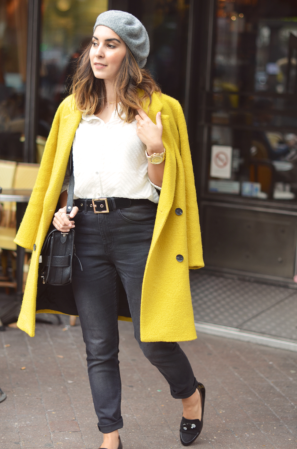 How To Make A Statement With A Yellow Coat This Season - fashionsy.com