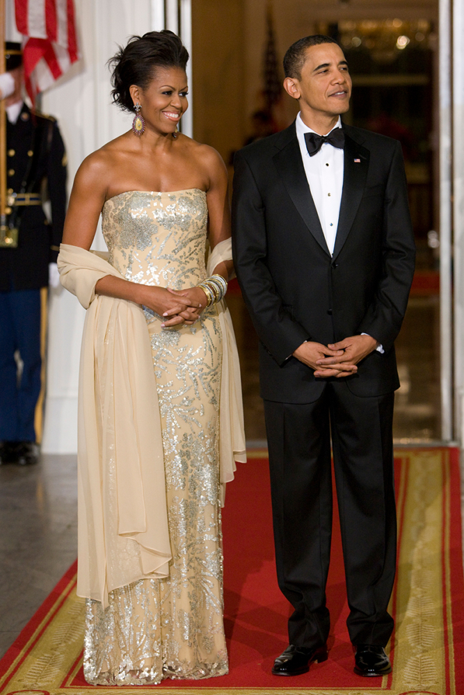 15 Of The Best Dresses Michelle Obama Wore As US First Lady - fashionsy.com