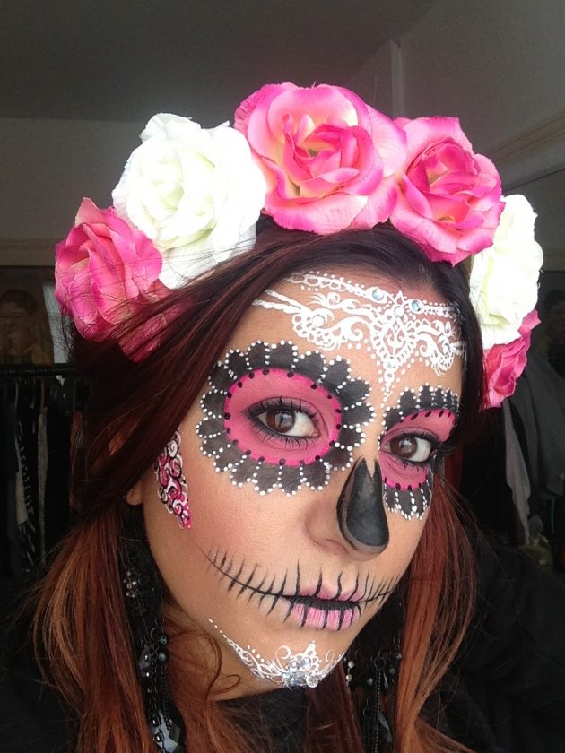 15 Sugar Skull Makeup Ideas for Día de los Muertos