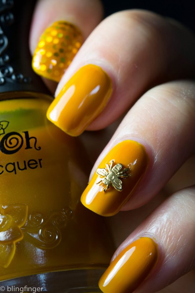 15 Lovely Mustard Nail Designs You Will Love To Copy