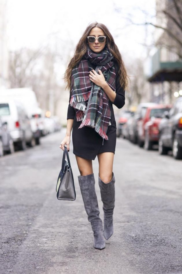 How To Wear Grey Boots Like A Fashion Blogger