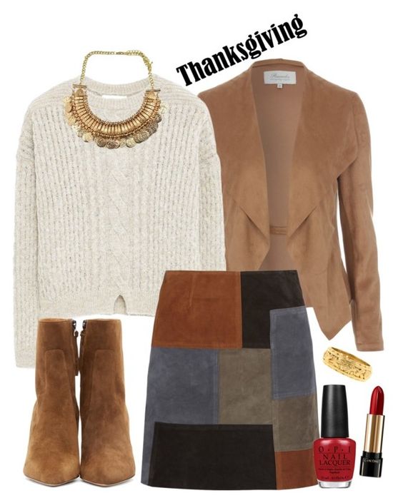 Elegant Polyvore Combos You Can Wear To Thanksgiving Dinner