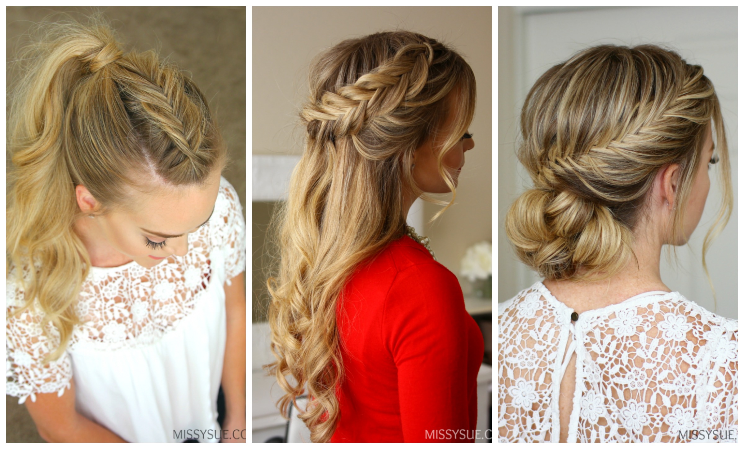 12 Perfect Holiday Braided Hairstyles from Missy Sue - fashionsy.com