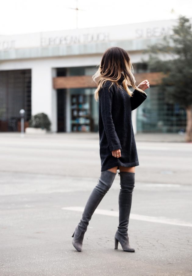 A Black Sweater Is A Wardrobe Essential For This Season