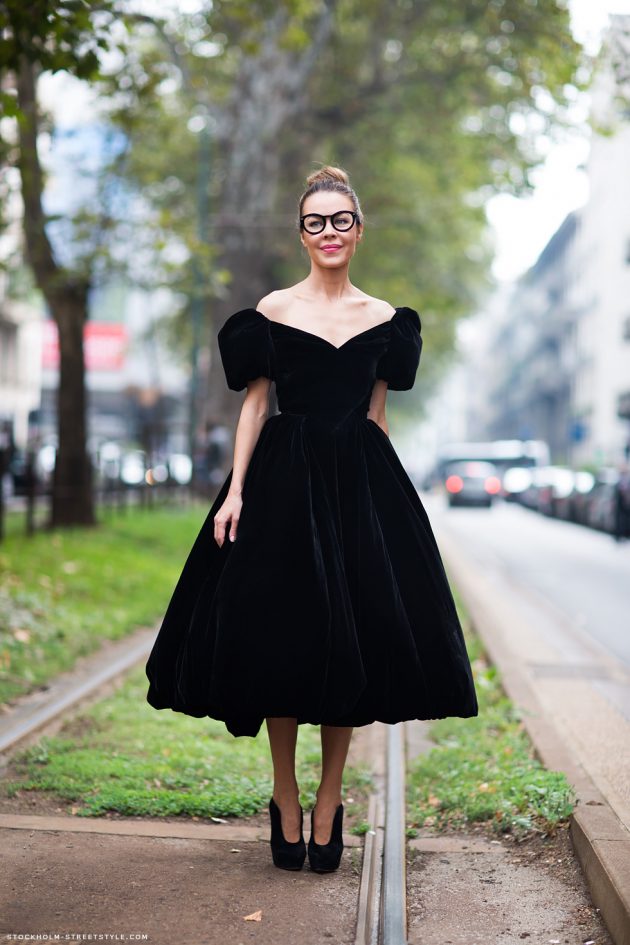 Fancy Velvet Dresses You Can Wear To Your Holiday Parties