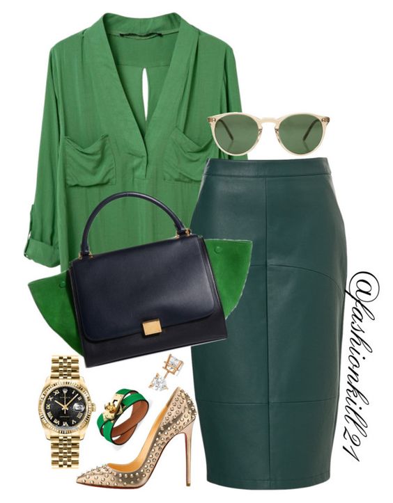 How To Wear Greenery   Pantones Color Of The Year 2017