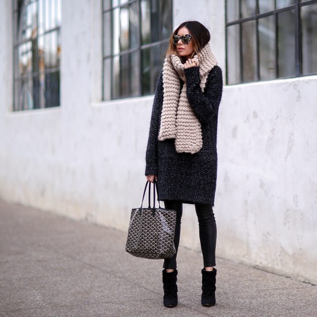 Knit Scarves Are The Must Have Accessories For The Cold Days
